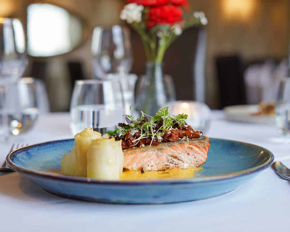 salmon dish